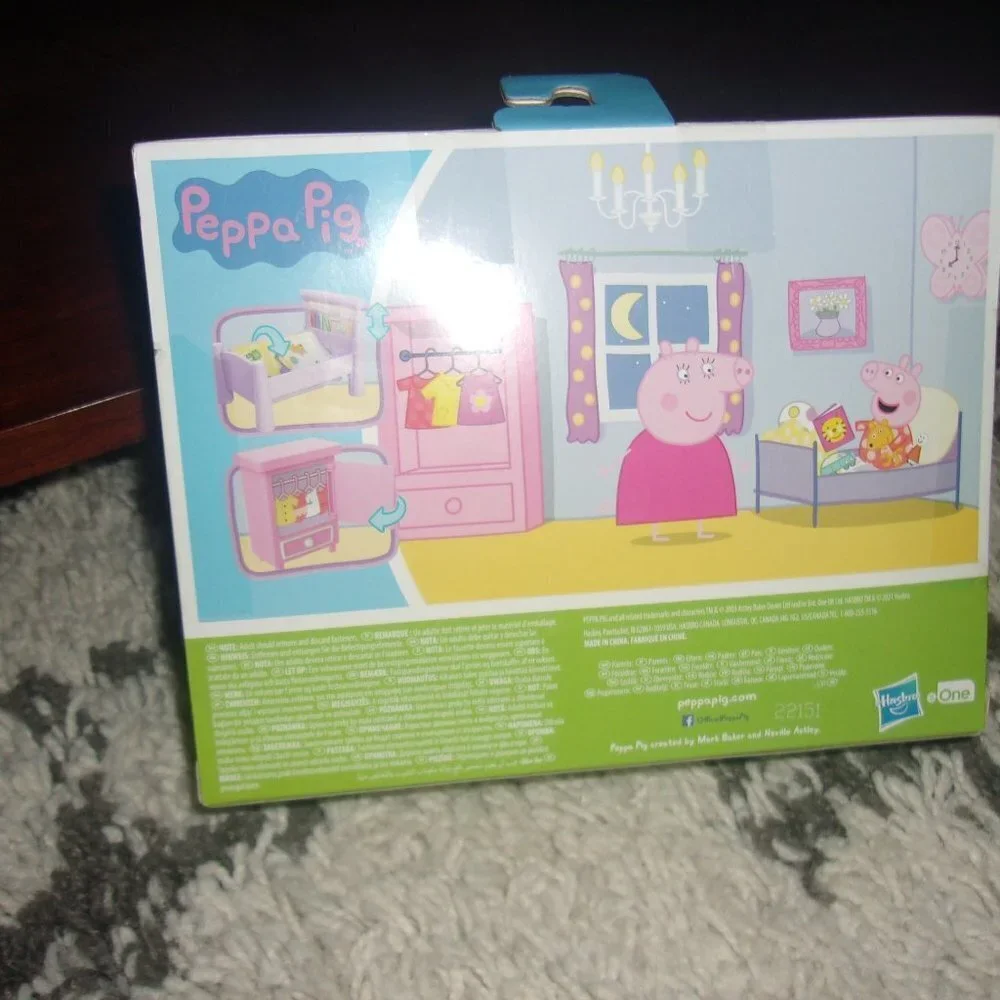 Peppa Pig Bedtime with Peppa Accessory Set New in box